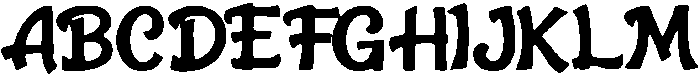Faxu ttf (400) Font UPPERCASE