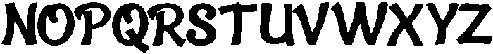 Faxu ttf (400) Font UPPERCASE