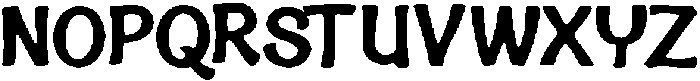 Faxu ttf (400) Font LOWERCASE