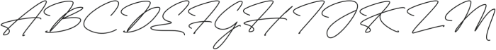 Fayetteville Signature Regular otf (400) Font UPPERCASE