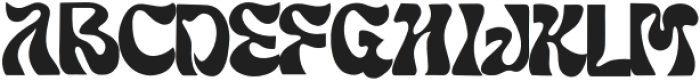 Faying Regular otf (400) Font UPPERCASE