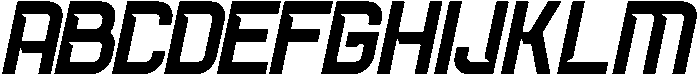 Faytorn Italic otf (400) Font UPPERCASE