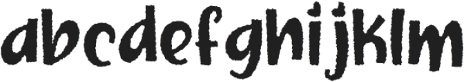 Fazana Regular otf (400) Font LOWERCASE