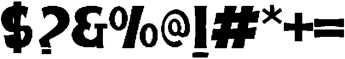Fazydream Regular otf (400) Font OTHER CHARS