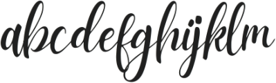 fairy ttf (400) Font LOWERCASE