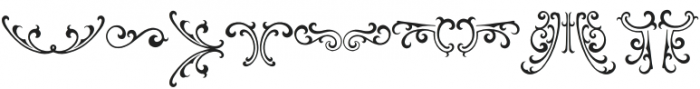 famousflames-ornament otf (400) Font UPPERCASE
