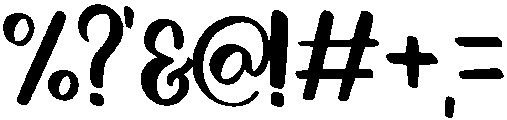 farmhouse Regular otf (400) Font OTHER CHARS