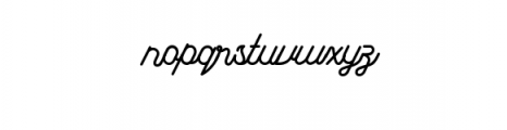 Fabulous Font Font LOWERCASE