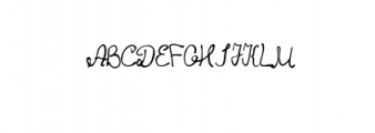 Father.ttf Font UPPERCASE