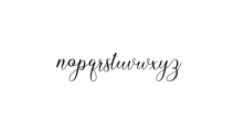 fathinyafont.otf Font LOWERCASE