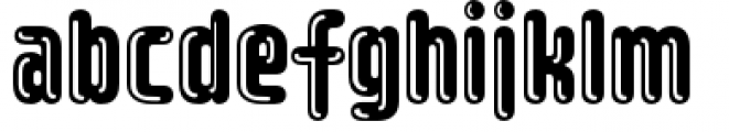Fab Regular Font LOWERCASE