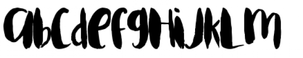 Fabu Font LOWERCASE