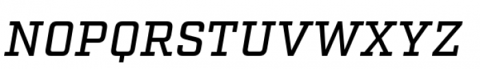 Factoria Medium Italic Font UPPERCASE