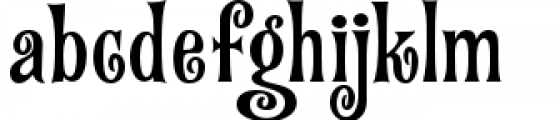 Fantini Font LOWERCASE