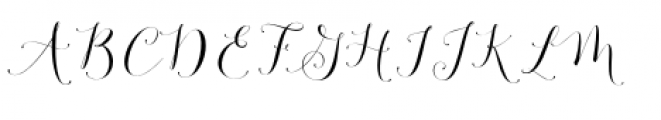 Fashionista Regular Font UPPERCASE