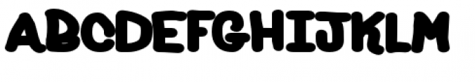 Fat Font UPPERCASE