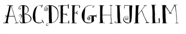 Father Frost Regular Font UPPERCASE