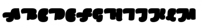 Fatta Black Swash Italic Font UPPERCASE