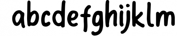 Fabetabe - A Hand Drawn Sans Font LOWERCASE