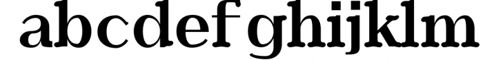 Fabumia Font LOWERCASE