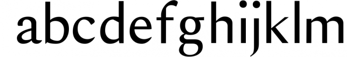 Fabyen A Traditional Sans Font Pack 2 Font LOWERCASE