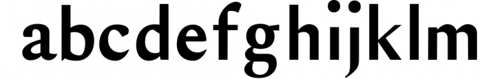 Fabyen A Traditional Sans Font Pack Font LOWERCASE