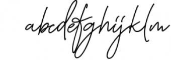 Fadeline Signature Font LOWERCASE