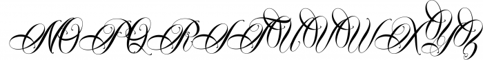 Faikinlan - Tattoo Lettering Font 1 Font UPPERCASE