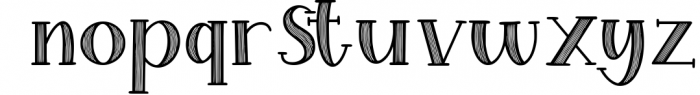 Fainland Stylish Sans Font LOWERCASE