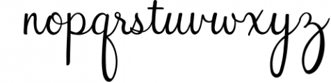 Faithfully - Hand Lettered Script Font Font LOWERCASE