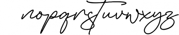 Falidasi Triasie - Monoline Signature Font 1 Font LOWERCASE