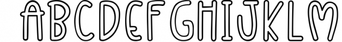 Falla & Lala Prance Bundle| A cute all caps quad font Font LOWERCASE