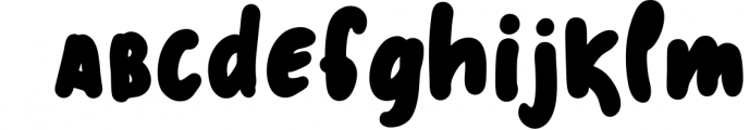 Family Bloom Font LOWERCASE