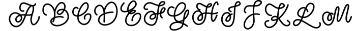 Fancy Finesse Lettering - Perfect for Monograms! Font UPPERCASE