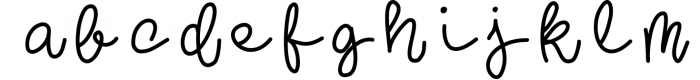 Fancy Finesse Lettering - Perfect for Monograms! Font LOWERCASE