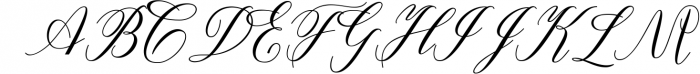 Fanya Script 1 Font UPPERCASE