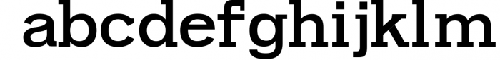 Farhan Slab Serif 5 Font Pack Font LOWERCASE