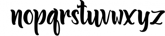 Fariste Qlark - Handwritten Font 1 Font LOWERCASE