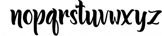 Fariste Qlark - Handwritten Font Font LOWERCASE
