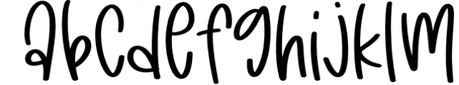 Farmhouse Christmas - A handwritten mixed case font Font LOWERCASE