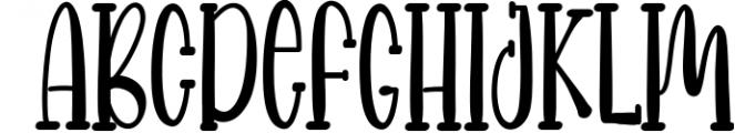 Farmhouse Recipe - Handwritten Font Font UPPERCASE