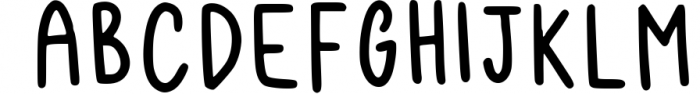 Farmhouse Sans and Doodle Font Font UPPERCASE