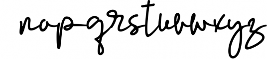 Farrina - Beautiful Script Font LOWERCASE