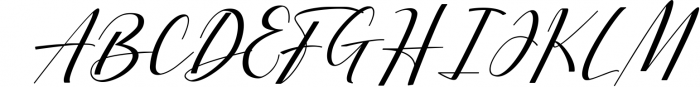 Fattia - Beautiful Script Font 1 Font UPPERCASE