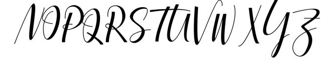 Fattia - Beautiful Script Font Font UPPERCASE