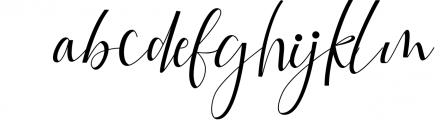 Fattia - Beautiful Script Font Font LOWERCASE