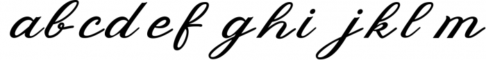 Fattoll Handwritten Script Font Font LOWERCASE