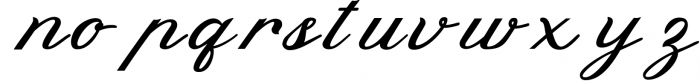 Fattoll Handwritten Script Font Font LOWERCASE