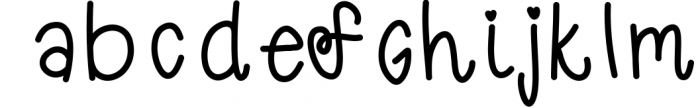 Favorite Places, Handwritten fun font Font LOWERCASE