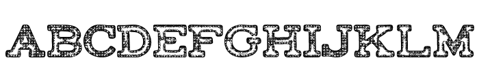 FACTORY-Regular Font UPPERCASE